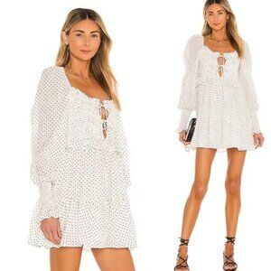 Majorelle Reece Polka Dot Mini Dress X-SMALL